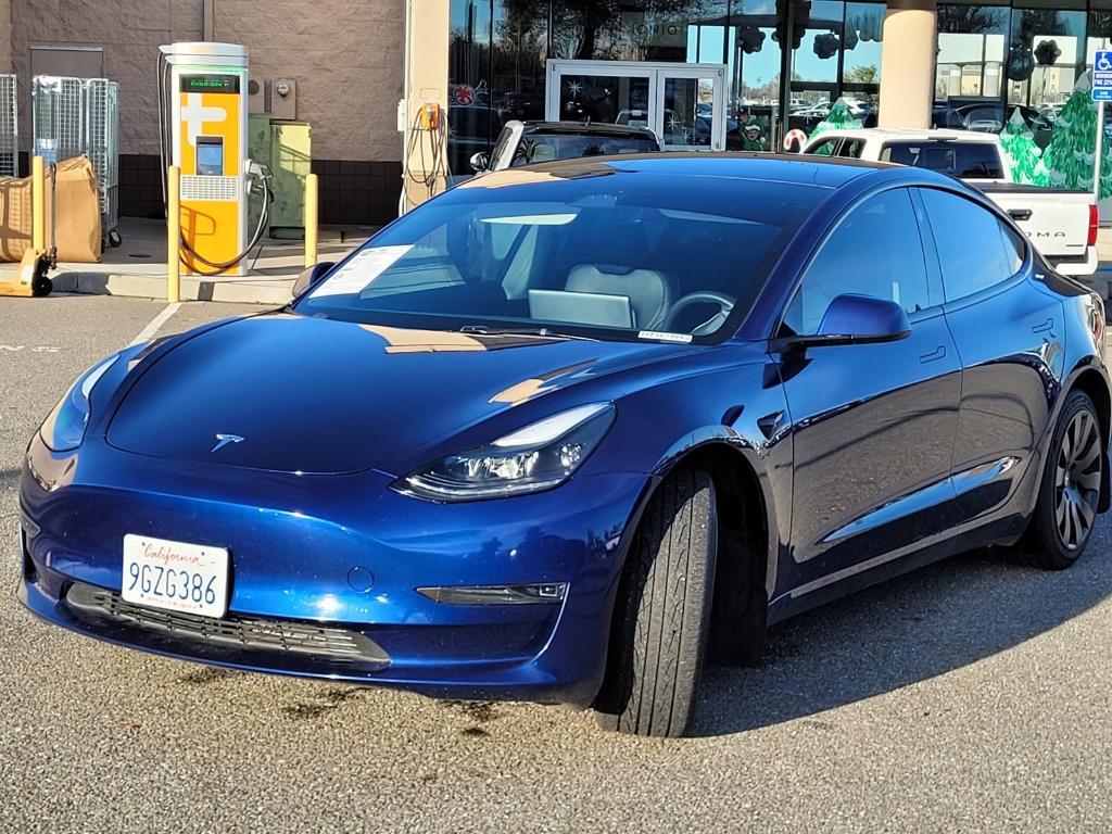 used 2023 Tesla Model 3 car, priced at $22,997