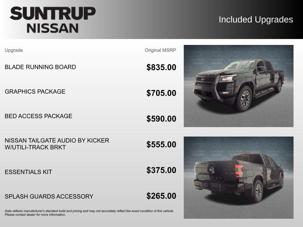 used 2025 Nissan Frontier car, priced at $41,495
