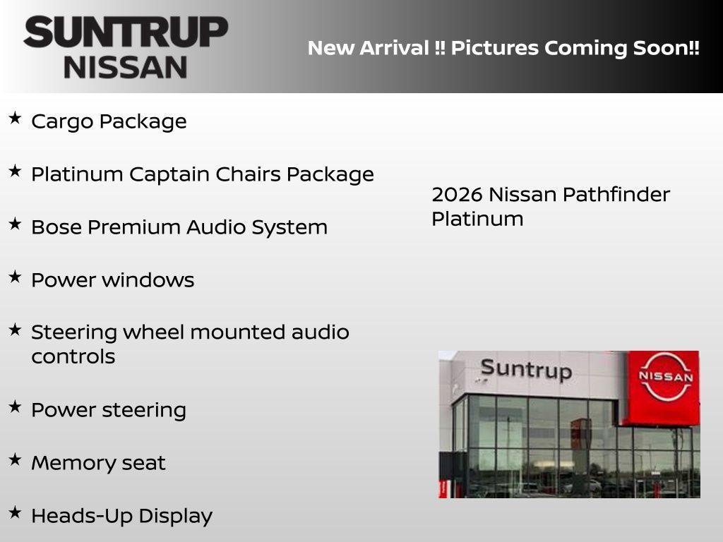new 2026 Nissan Pathfinder car, priced at $48,533