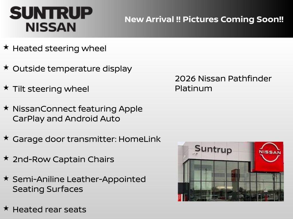 new 2026 Nissan Pathfinder car, priced at $48,533
