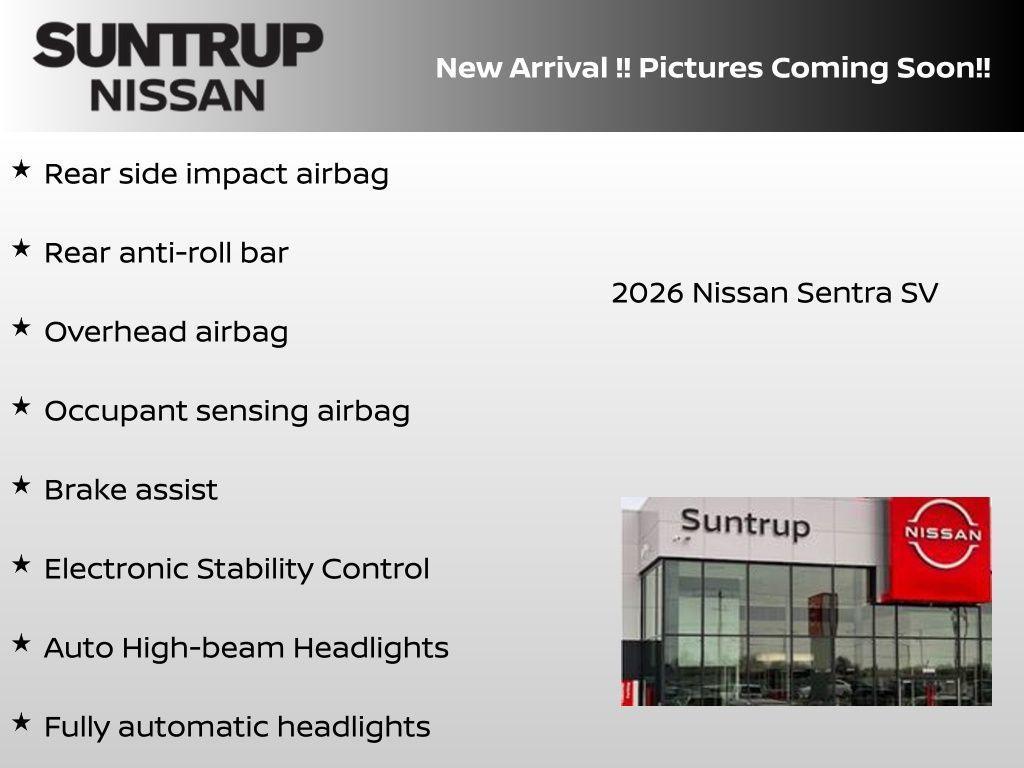 new 2026 Nissan Sentra car, priced at $23,819