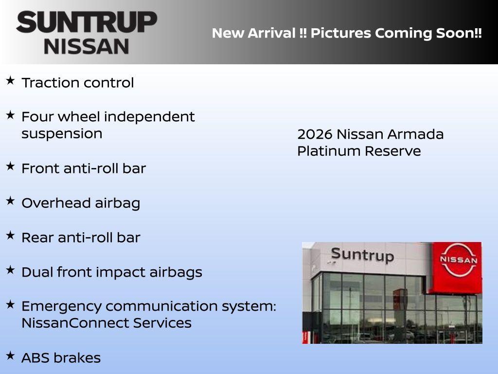 new 2026 Nissan Armada car, priced at $83,217