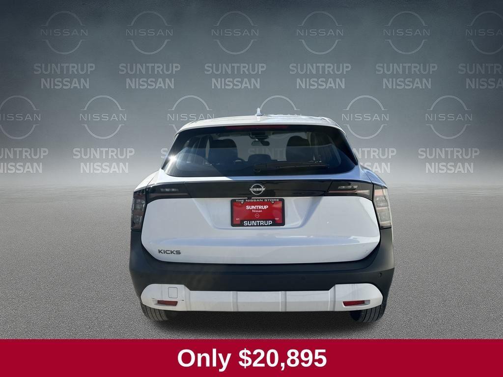 used 2025 Nissan Kicks car, priced at $20,895