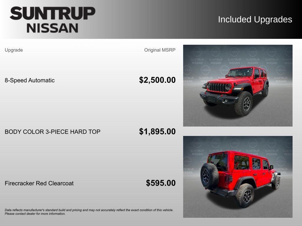 used 2025 Jeep Wrangler car, priced at $40,255