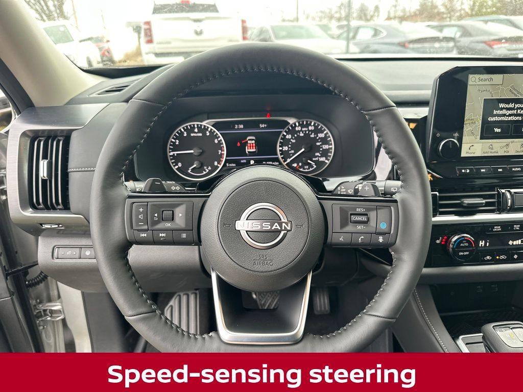 new 2025 Nissan Pathfinder car, priced at $38,507