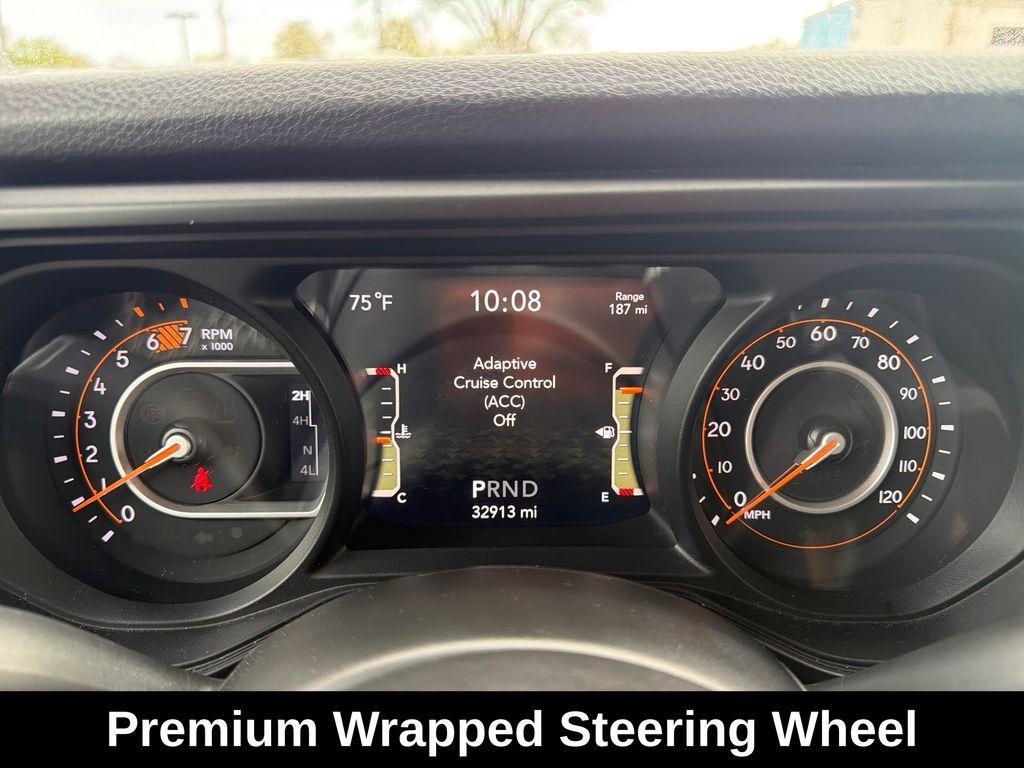 used 2025 Jeep Wrangler car, priced at $34,325
