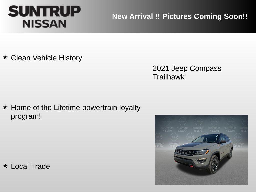 used 2021 Jeep Compass car, priced at $16,025