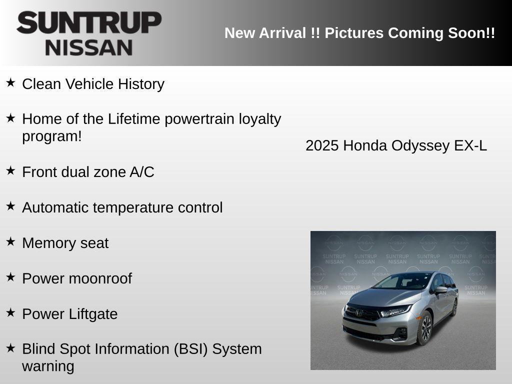 used 2025 Honda Odyssey car, priced at $35,775