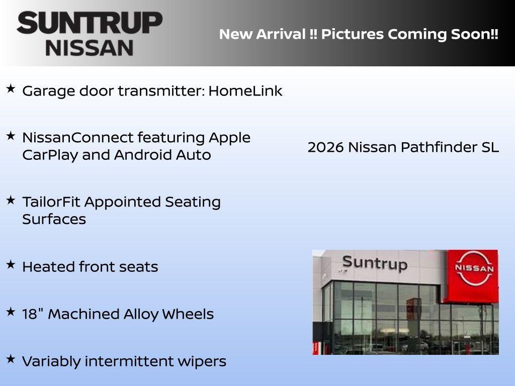 new 2026 Nissan Pathfinder car, priced at $45,816