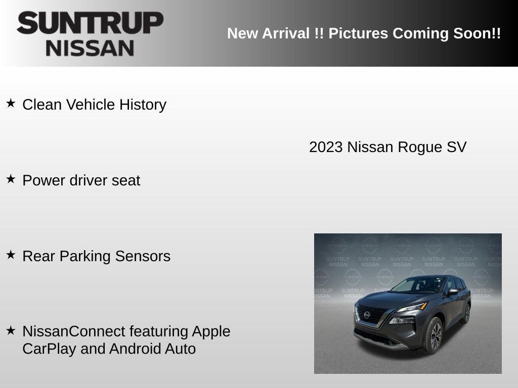 used 2023 Nissan Rogue car, priced at $21,555