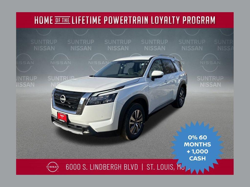 new 2025 Nissan Pathfinder car, priced at $38,907