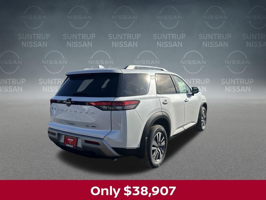 new 2025 Nissan Pathfinder car, priced at $38,907