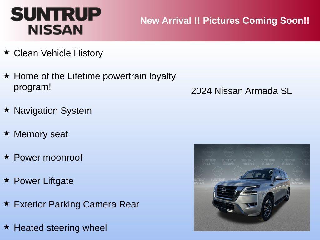 used 2024 Nissan Armada car, priced at $38,555