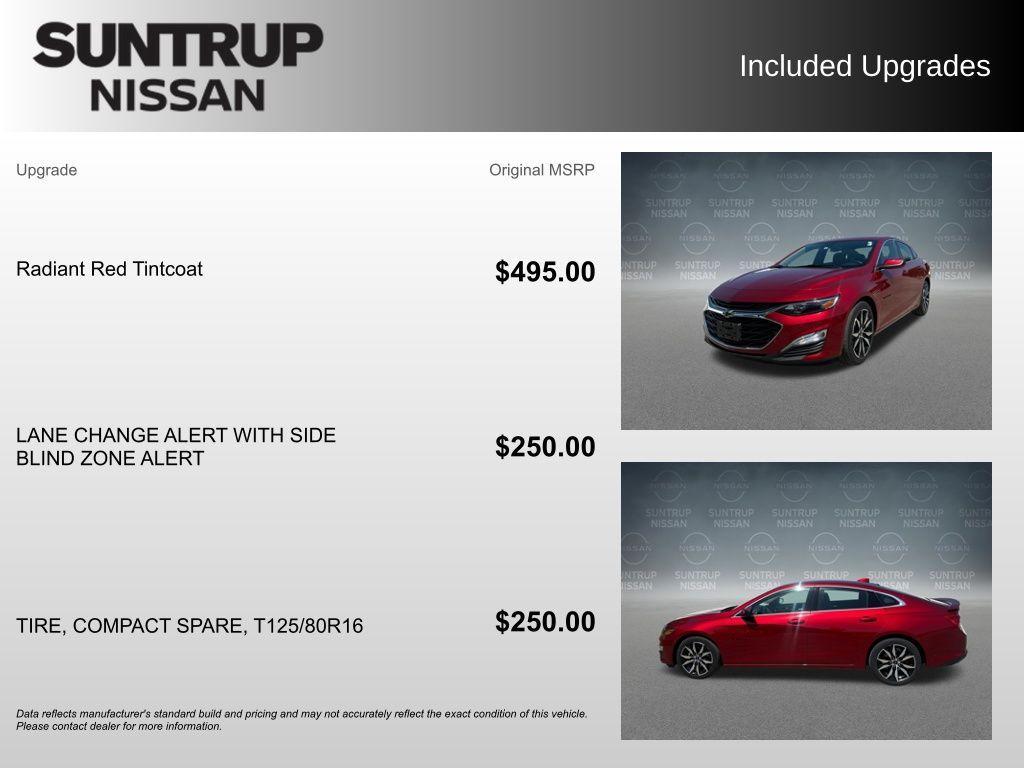 used 2024 Chevrolet Malibu car, priced at $21,225