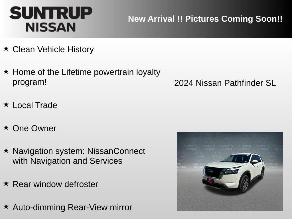 used 2024 Nissan Pathfinder car, priced at $34,345