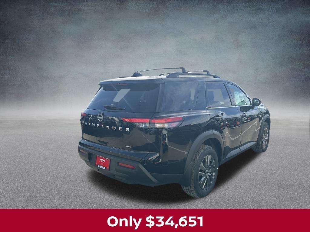 new 2025 Nissan Pathfinder car, priced at $34,651