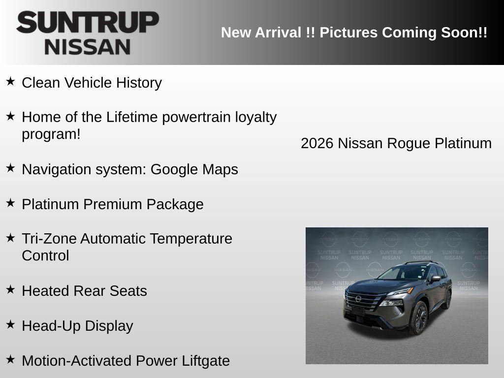 used 2026 Nissan Rogue car, priced at $35,985