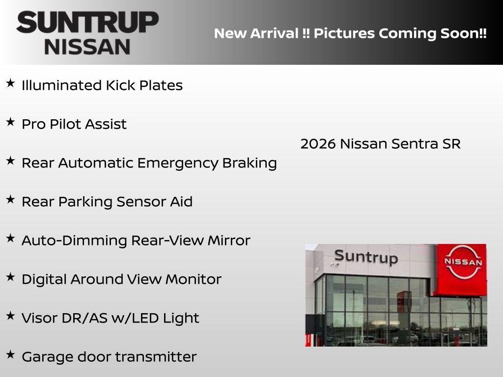 new 2026 Nissan Sentra car, priced at $30,915