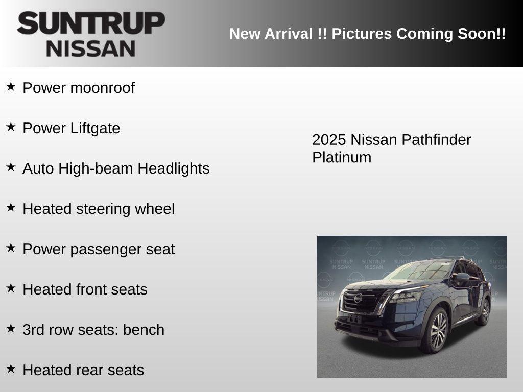 used 2025 Nissan Pathfinder car, priced at $43,495