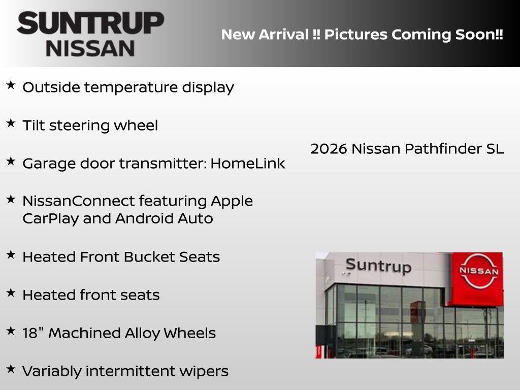 new 2026 Nissan Pathfinder car, priced at $41,168