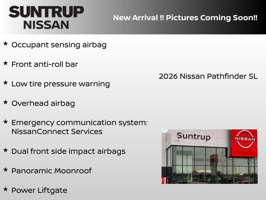 new 2026 Nissan Pathfinder car, priced at $44,366