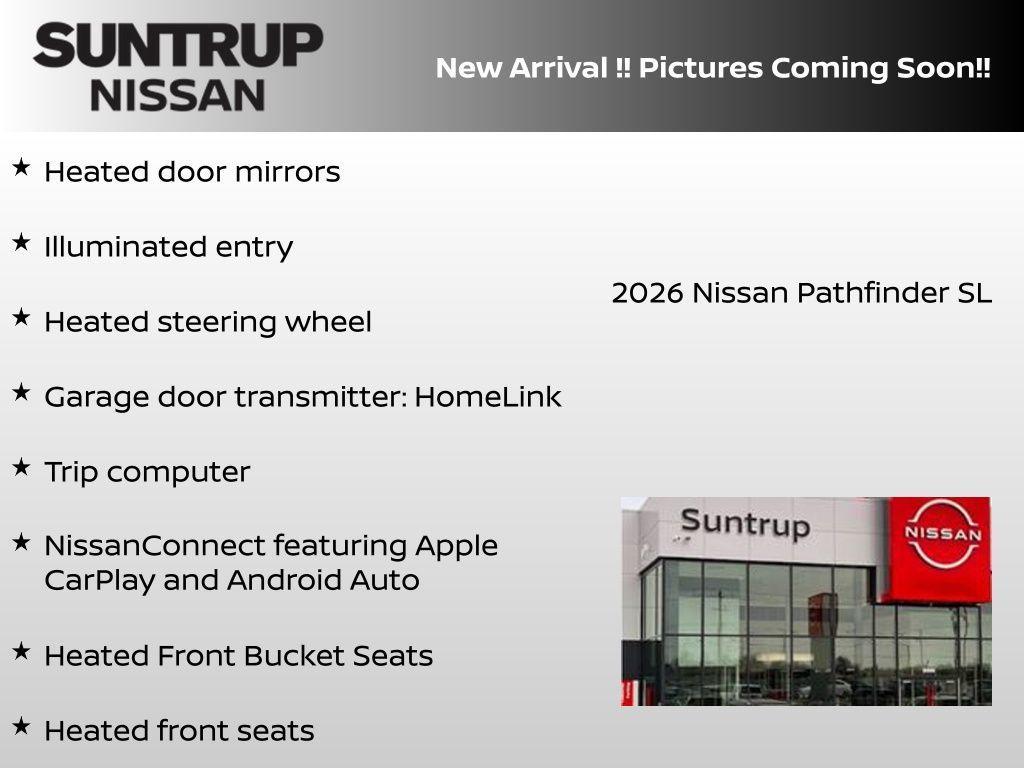 new 2026 Nissan Pathfinder car, priced at $44,366