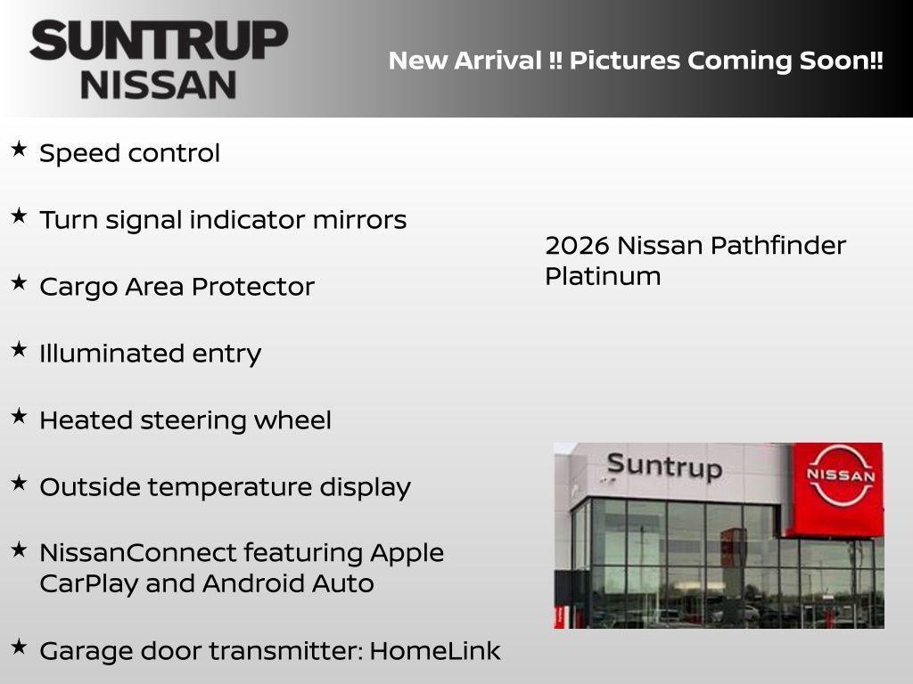 new 2026 Nissan Pathfinder car, priced at $48,035