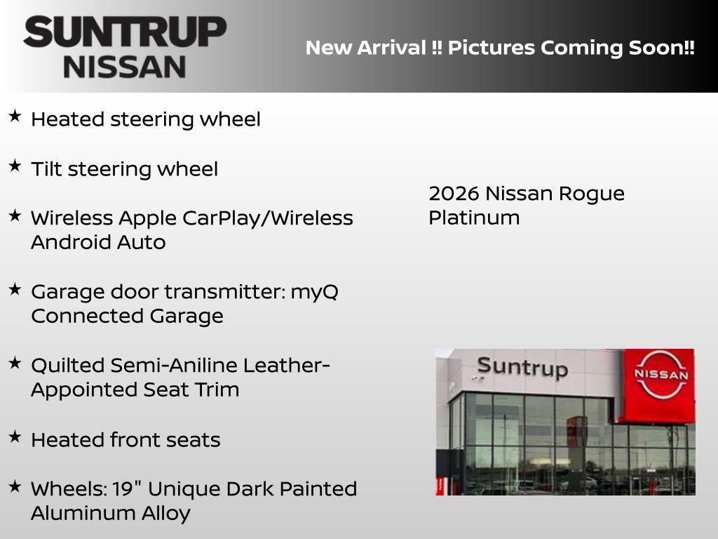 new 2026 Nissan Rogue car, priced at $36,537
