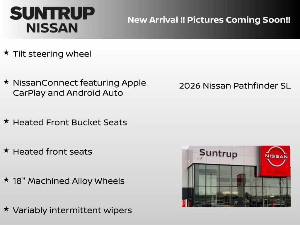 new 2026 Nissan Pathfinder car, priced at $41,168