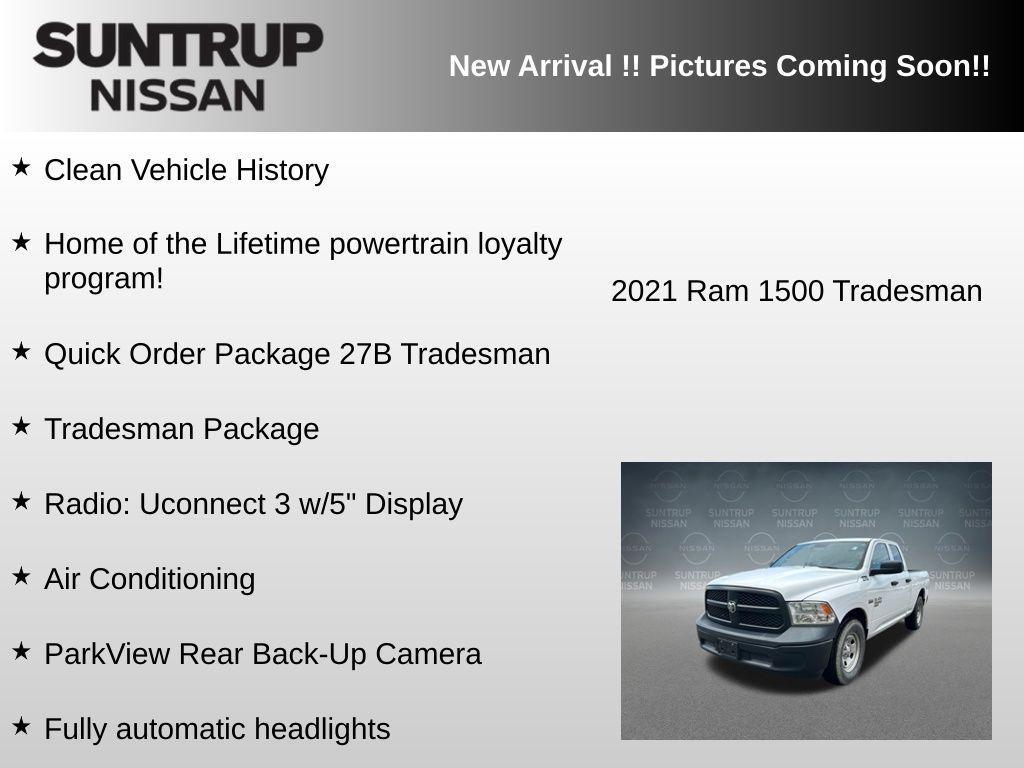 used 2021 Ram 1500 Classic car, priced at $22,755