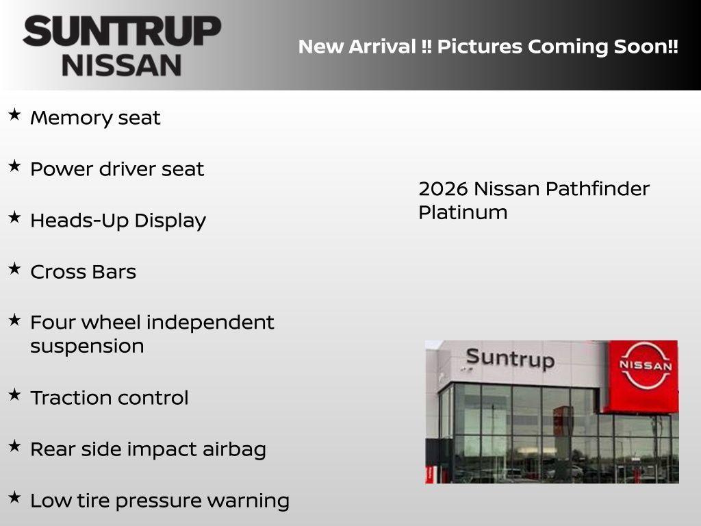 new 2026 Nissan Pathfinder car, priced at $48,035