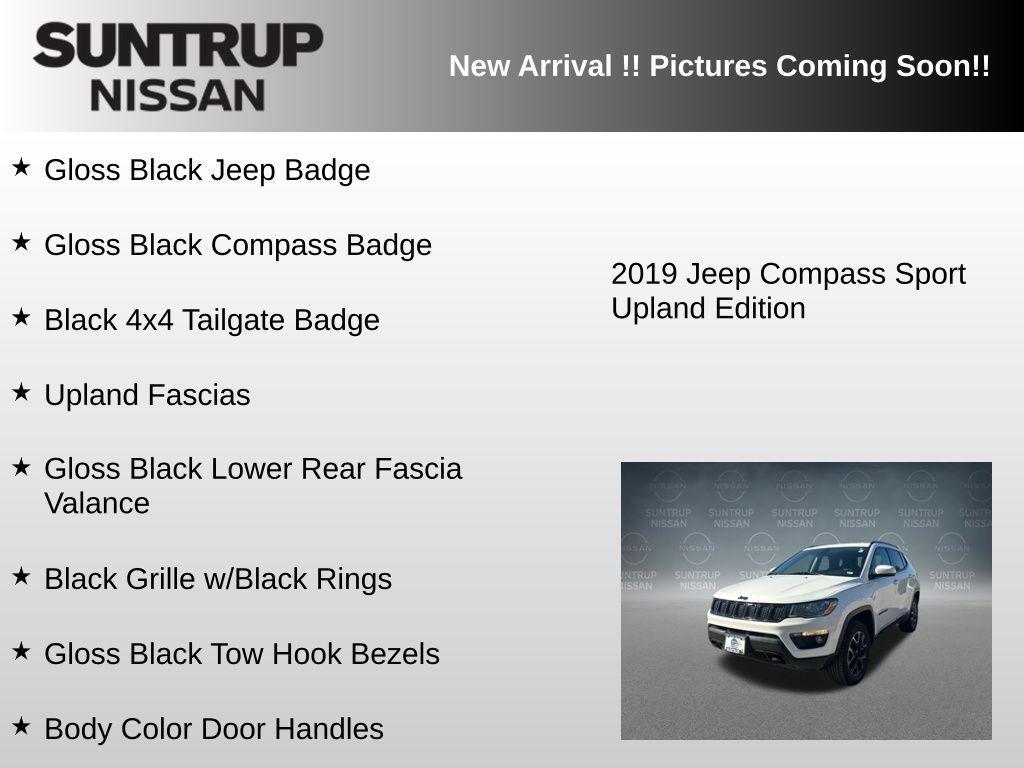 used 2019 Jeep Compass car, priced at $14,665