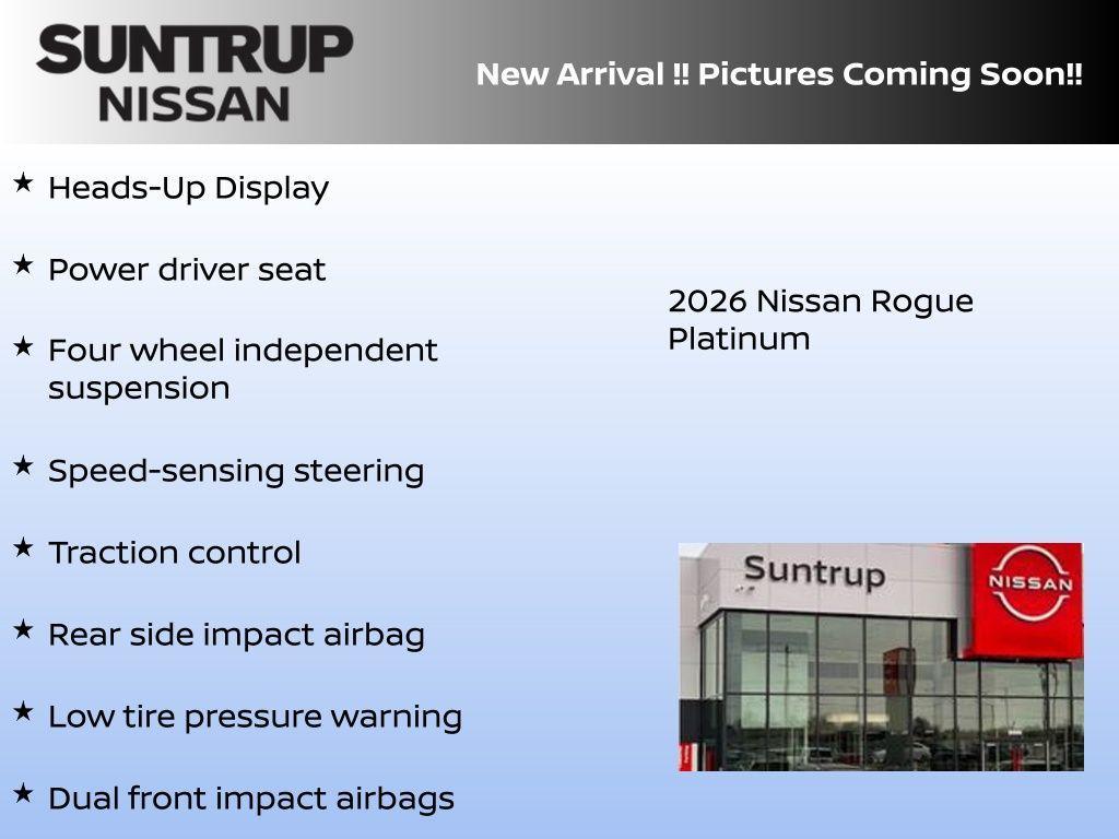 new 2026 Nissan Rogue car, priced at $37,543