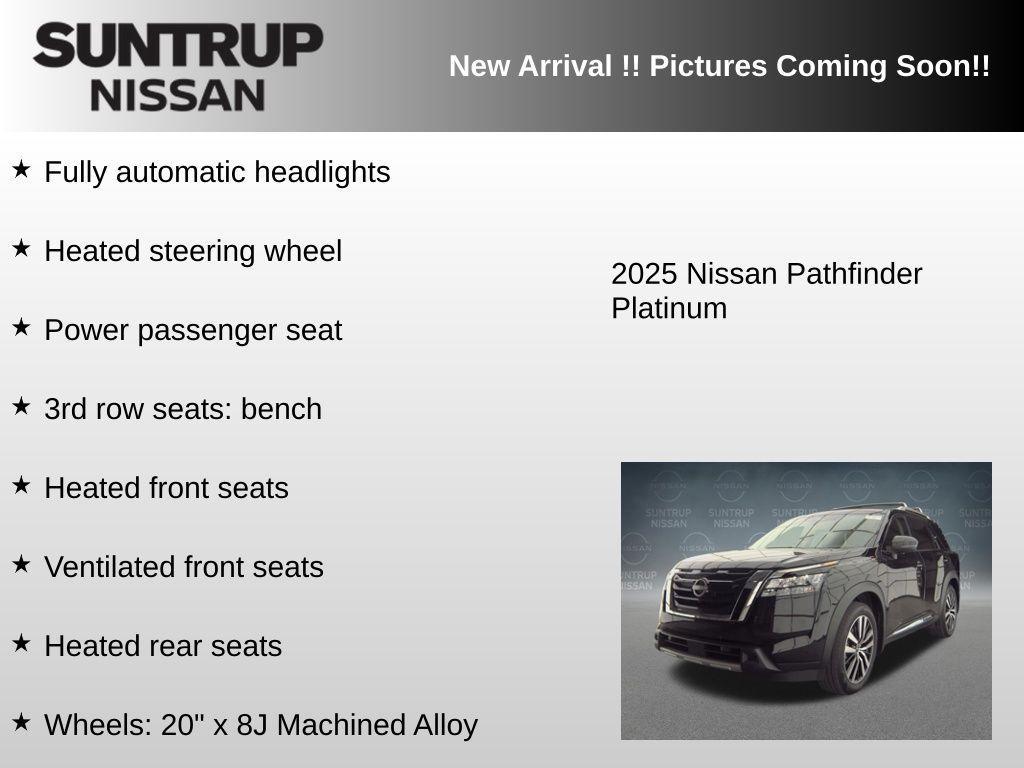 used 2025 Nissan Pathfinder car, priced at $42,555