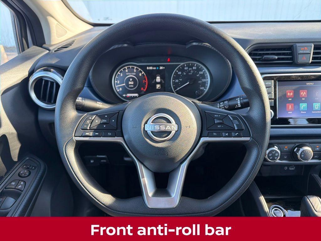 new 2025 Nissan Versa car, priced at $19,047