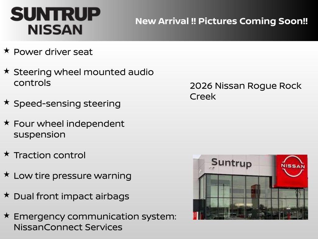 new 2026 Nissan Rogue car, priced at $31,727