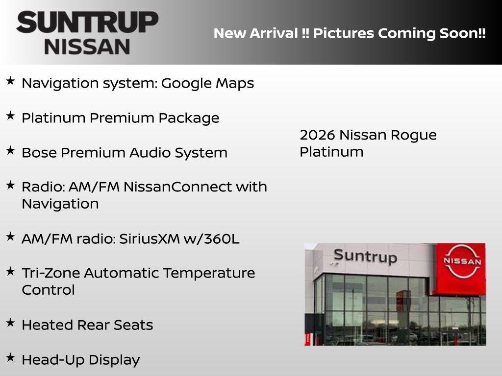 new 2026 Nissan Rogue car, priced at $39,595