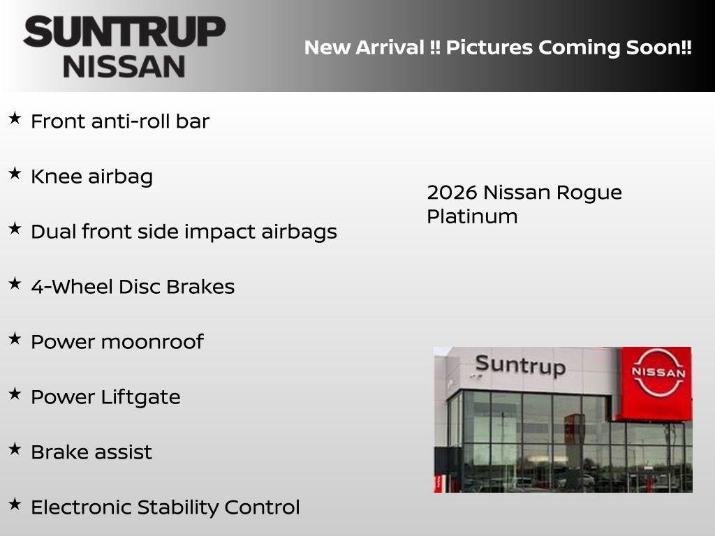 new 2026 Nissan Rogue car, priced at $39,595