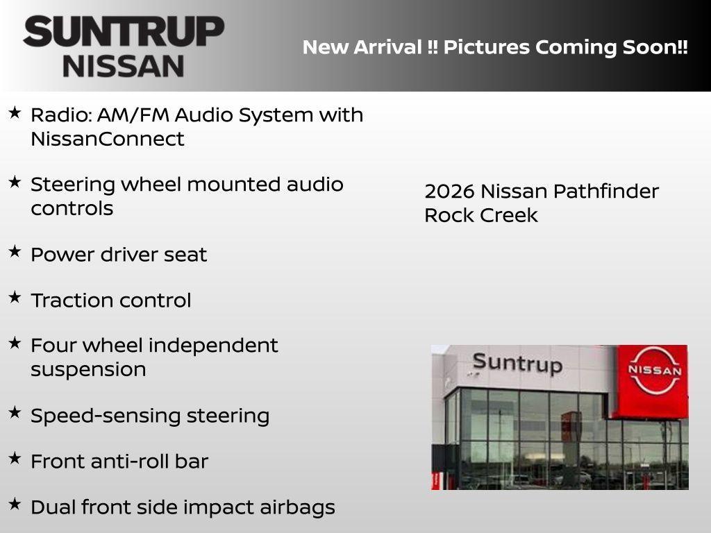 new 2026 Nissan Pathfinder car, priced at $41,662