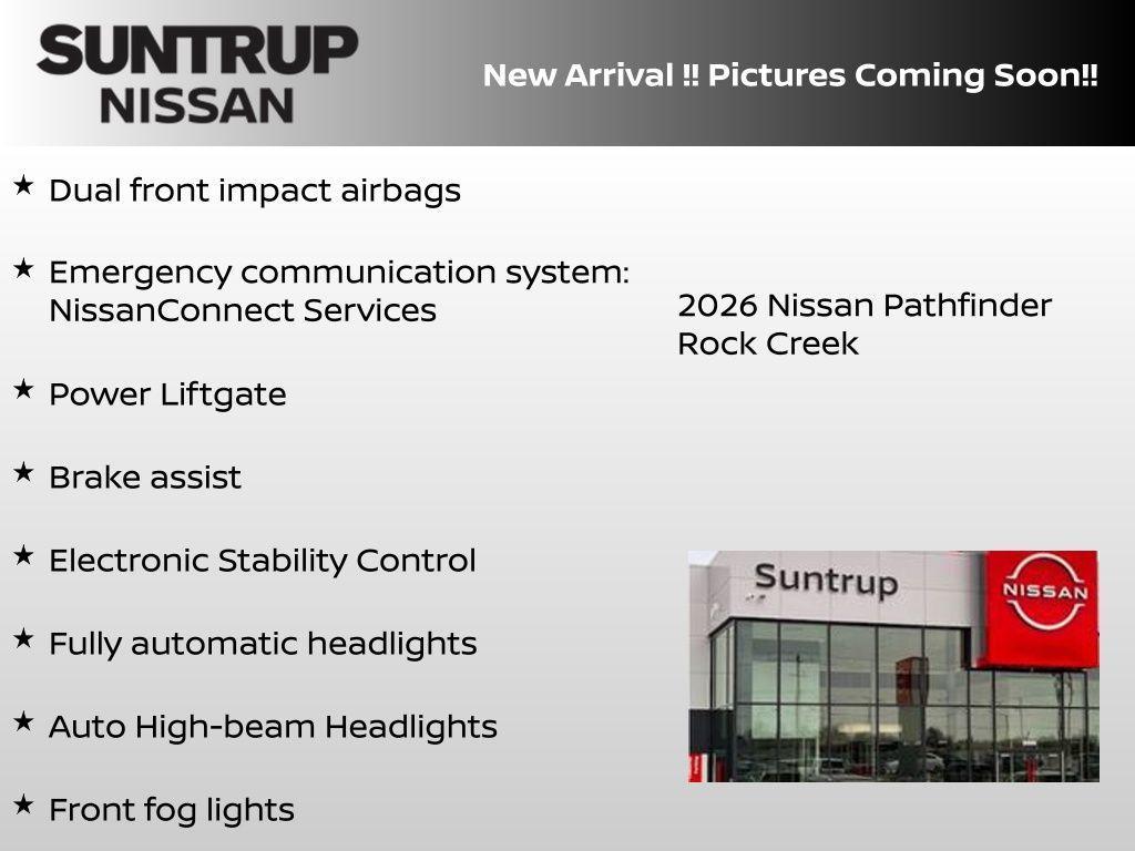 new 2026 Nissan Pathfinder car, priced at $41,662