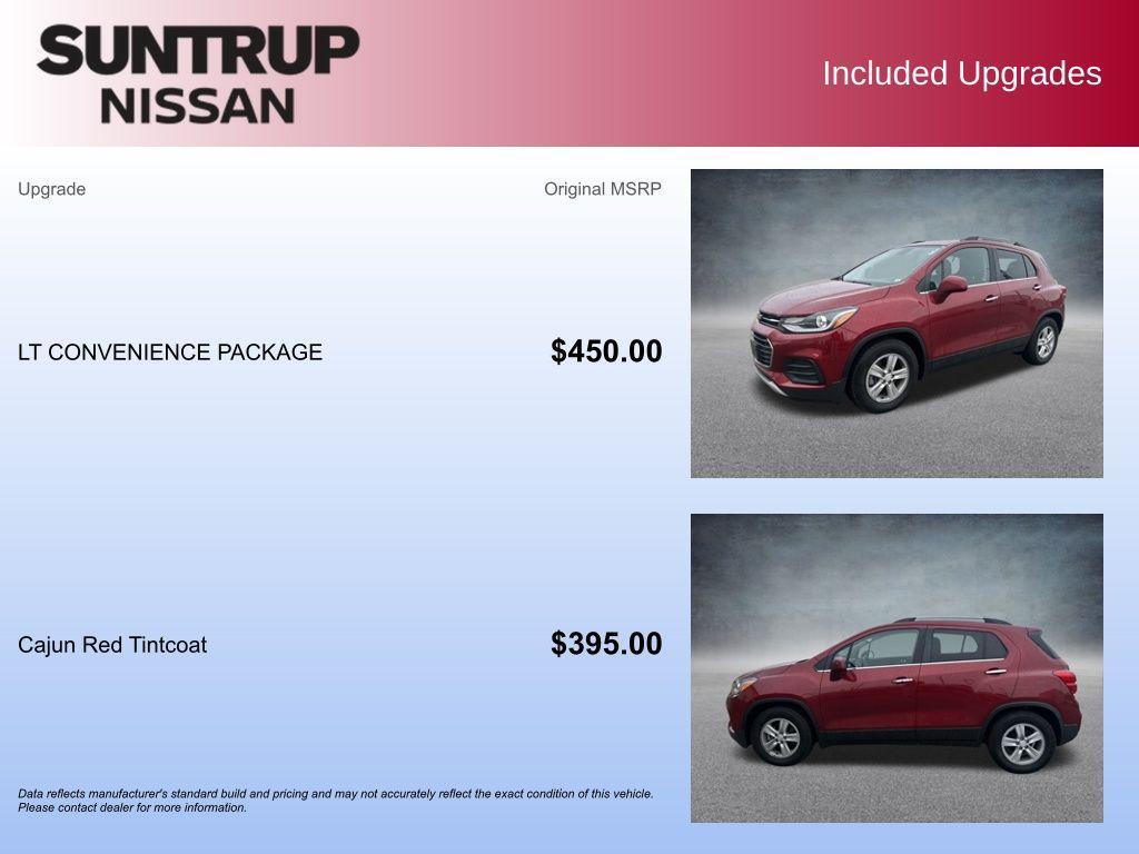 used 2020 Chevrolet Trax car, priced at $11,755