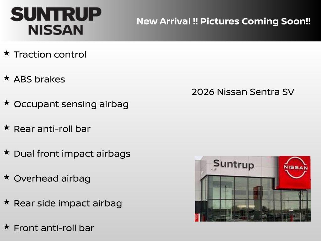 new 2026 Nissan Sentra car, priced at $24,407