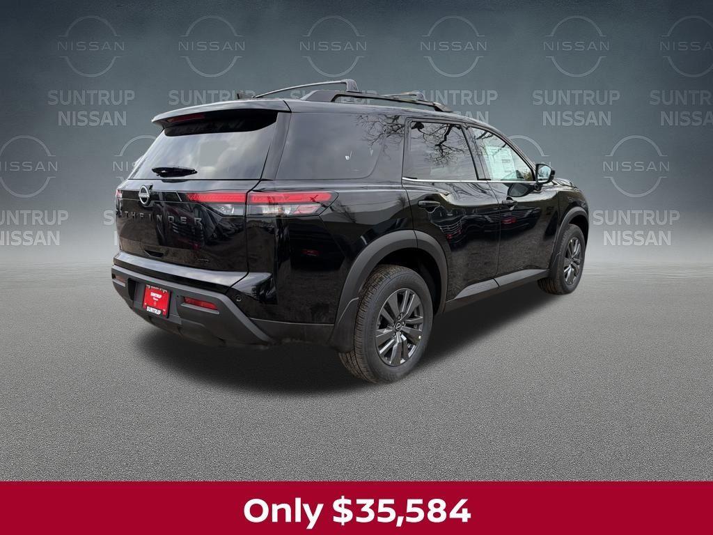 new 2025 Nissan Pathfinder car, priced at $35,584