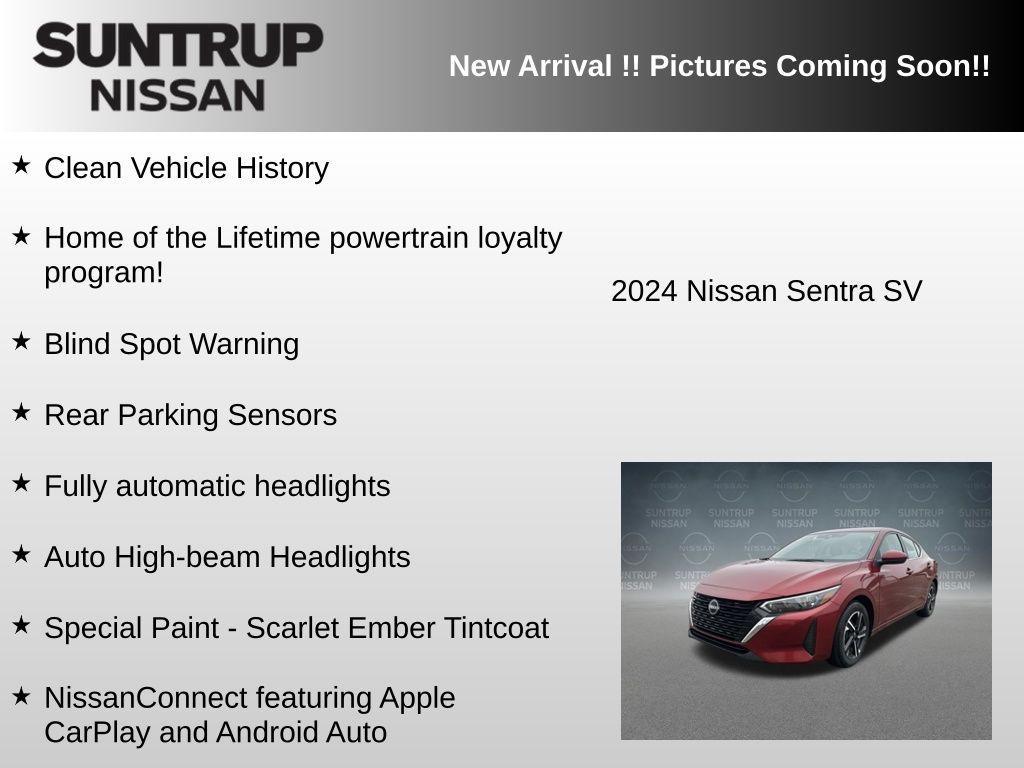 used 2024 Nissan Sentra car, priced at $17,885