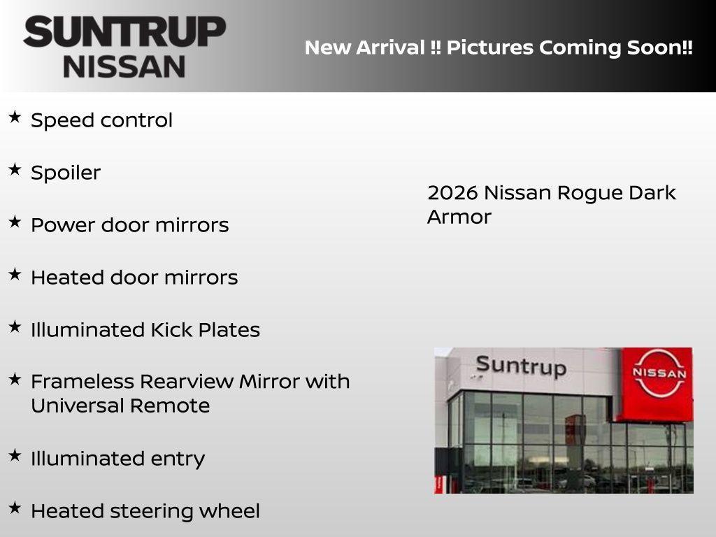 new 2026 Nissan Rogue car, priced at $31,148