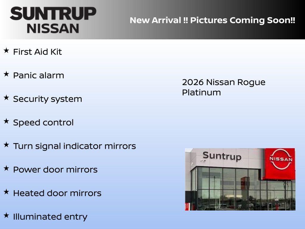 new 2026 Nissan Rogue car, priced at $37,950