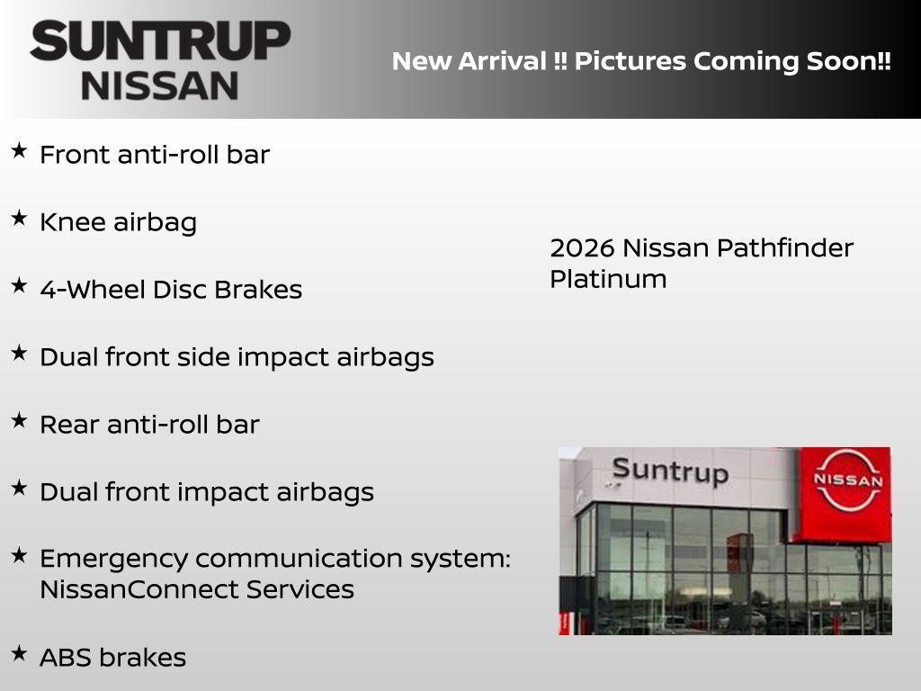 new 2026 Nissan Pathfinder car, priced at $48,533