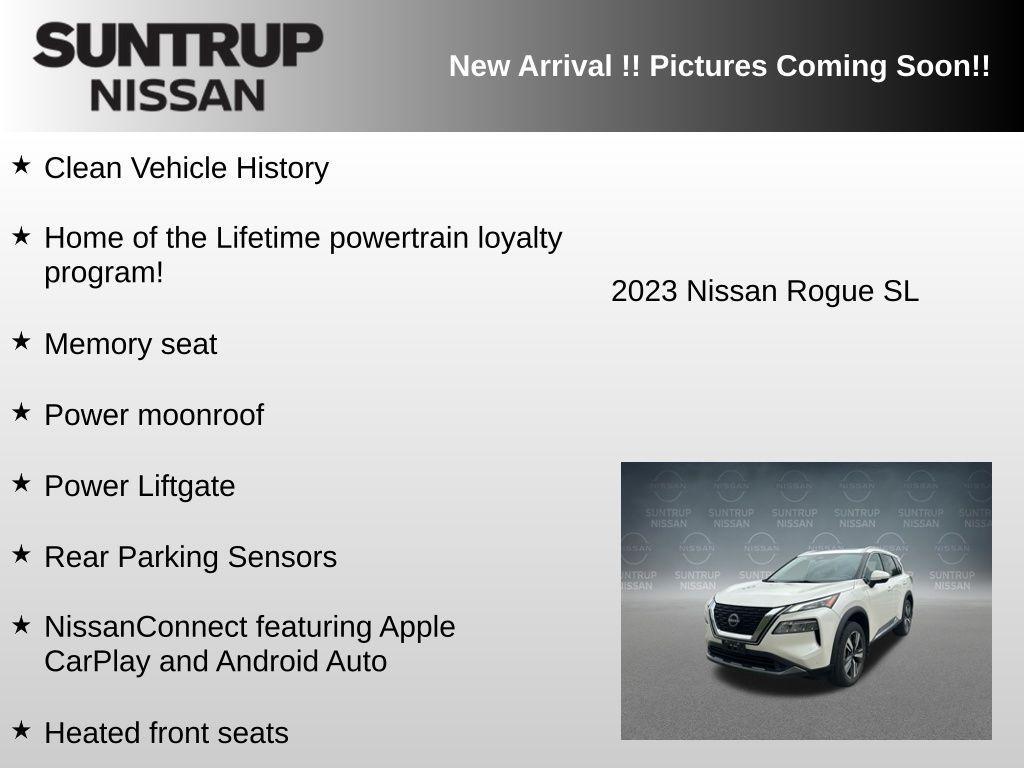 used 2023 Nissan Rogue car, priced at $25,545