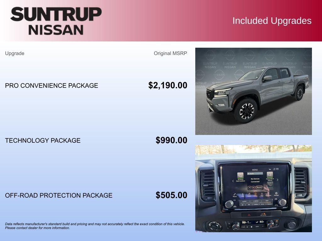 used 2023 Nissan Frontier car, priced at $31,985