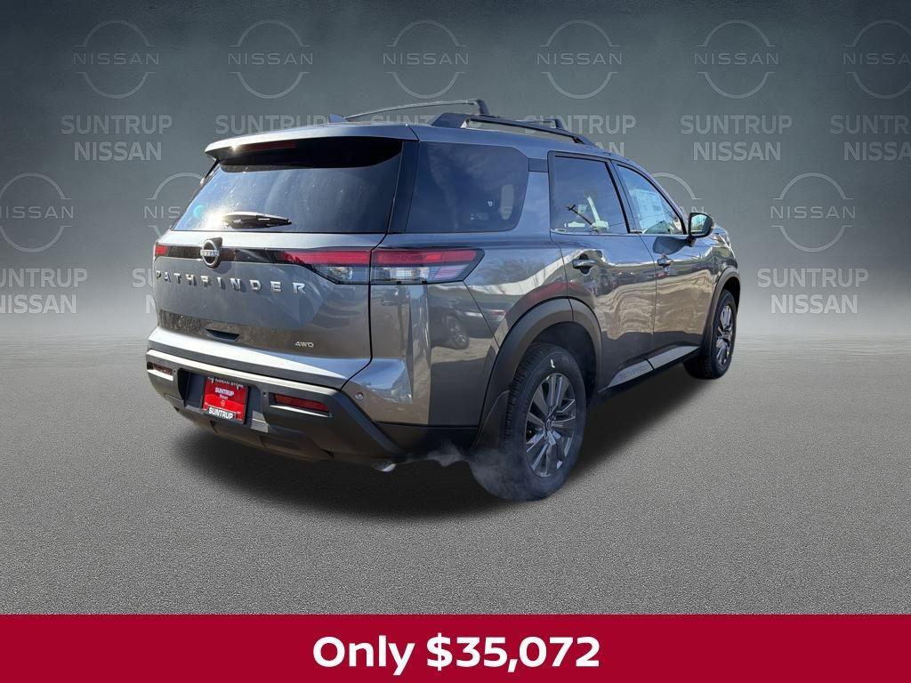 new 2025 Nissan Pathfinder car, priced at $35,072